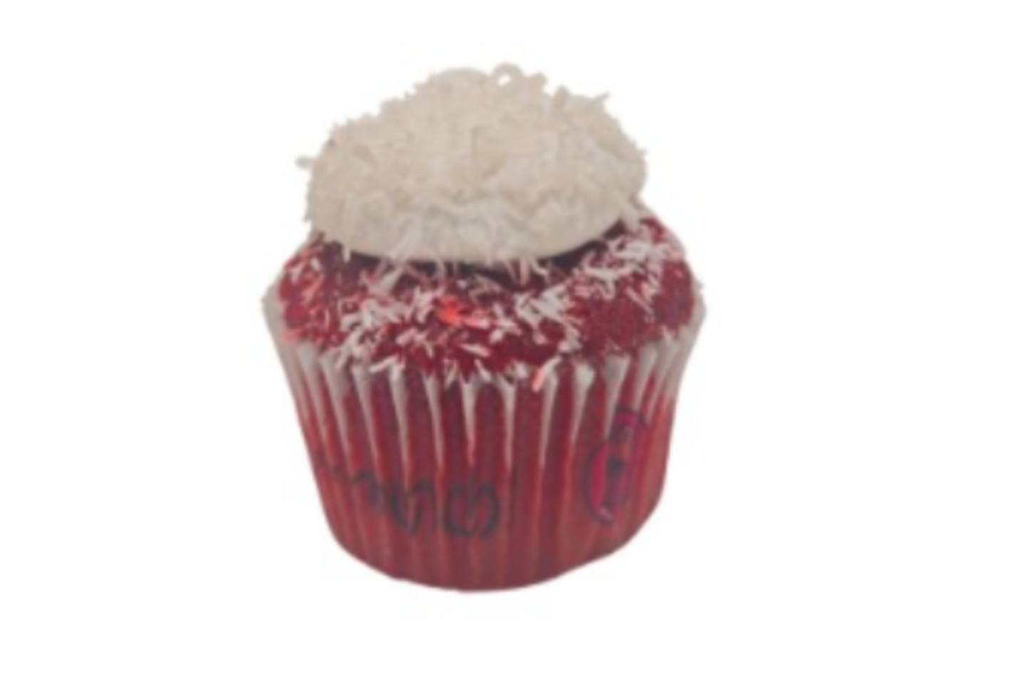 كب كيك جوز الهند والتوت