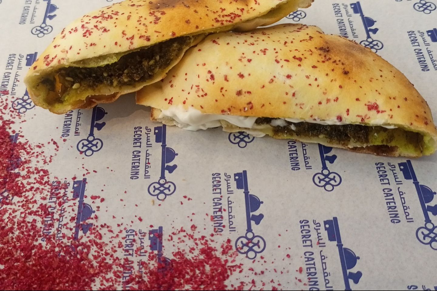 لبنة زعتر مدور