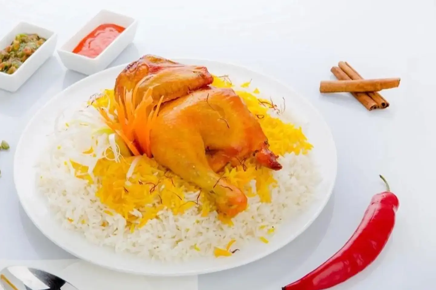 نصف دجاج مندي