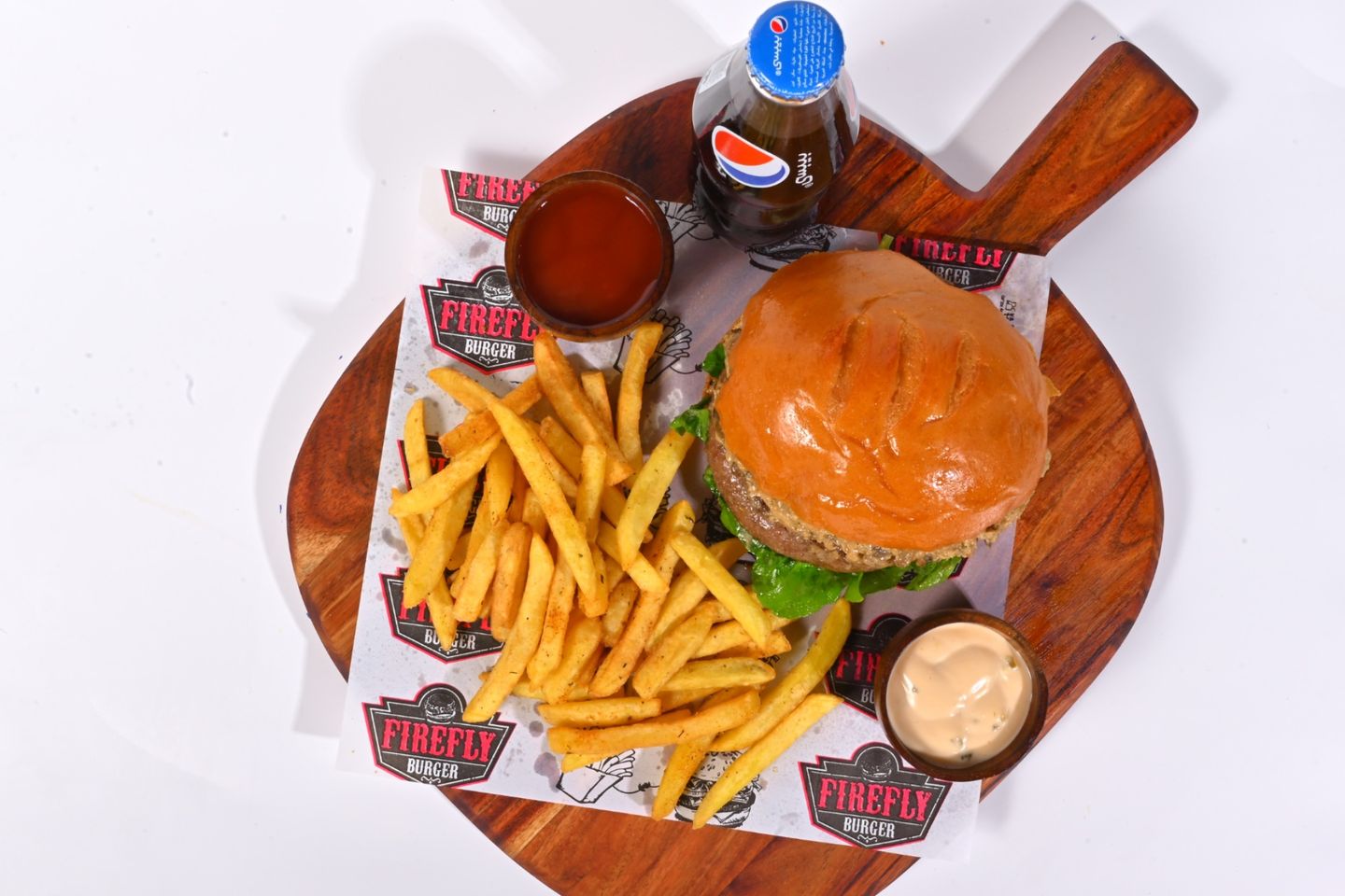 Blue Cheese Burger Meal