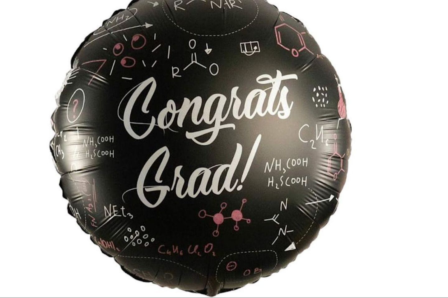 New Black Graduation Balloon