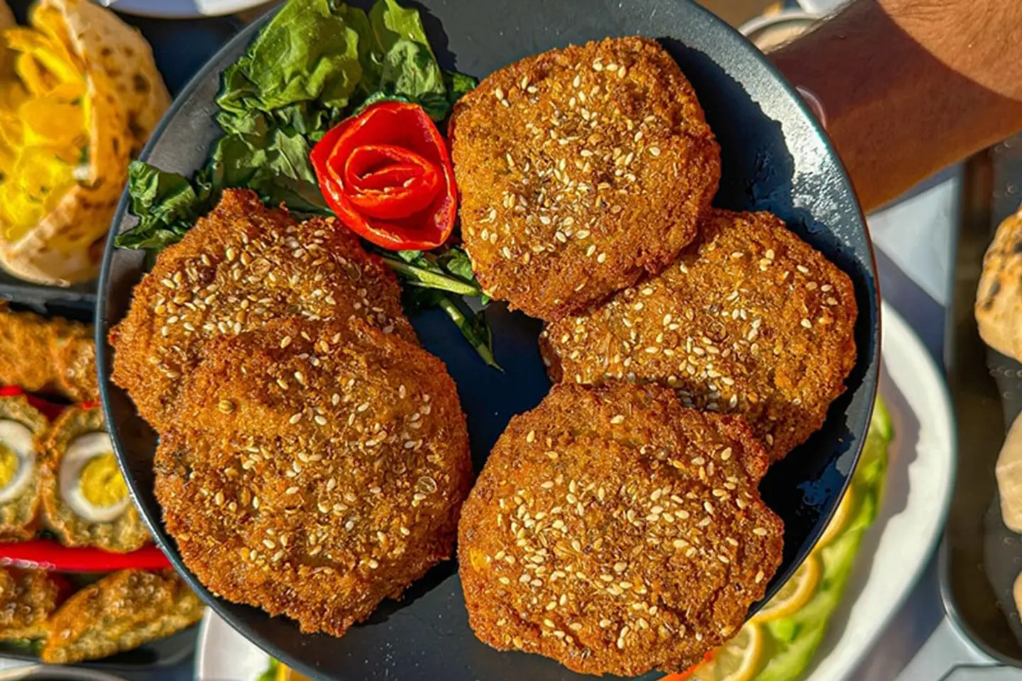 طلب طعمية ستة حبات