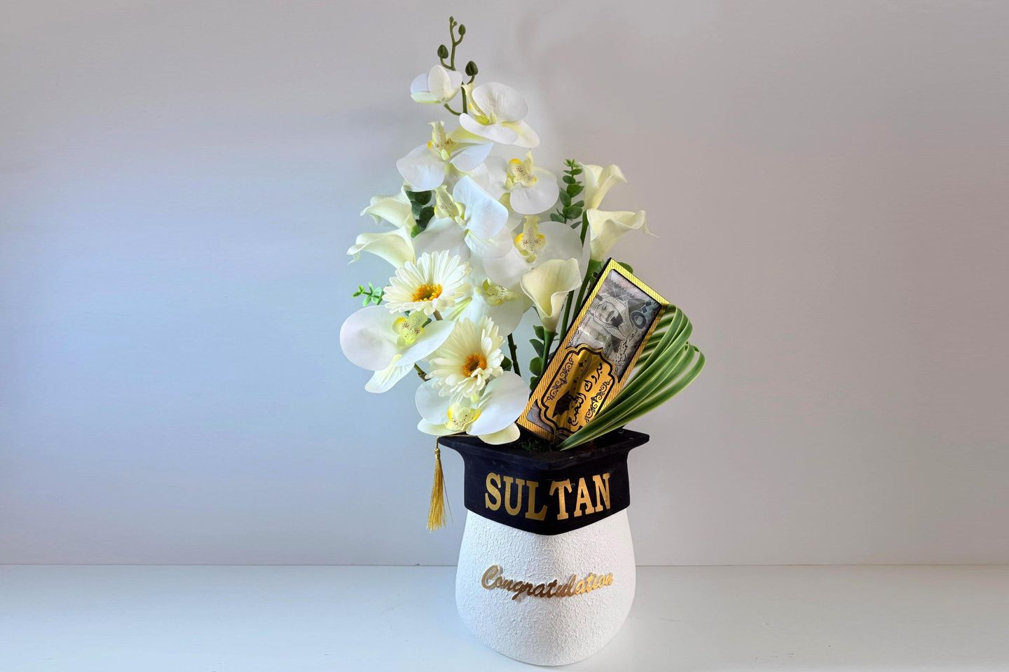 St Andrews Graduation Vase