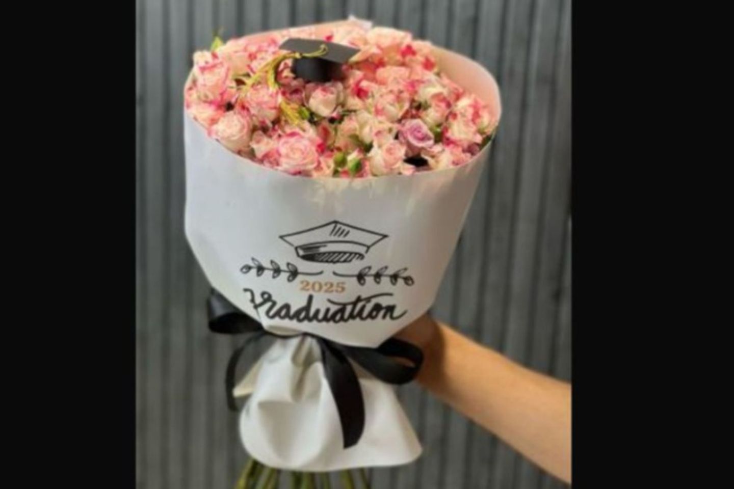 Baby Jori Light Gift Bouquet With Mini Graduation Cap