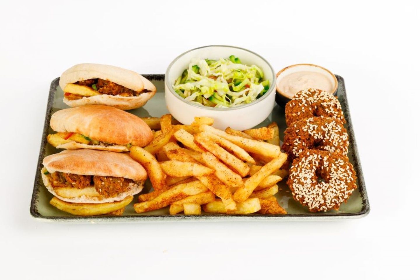 Falafel Trio Sandwich
