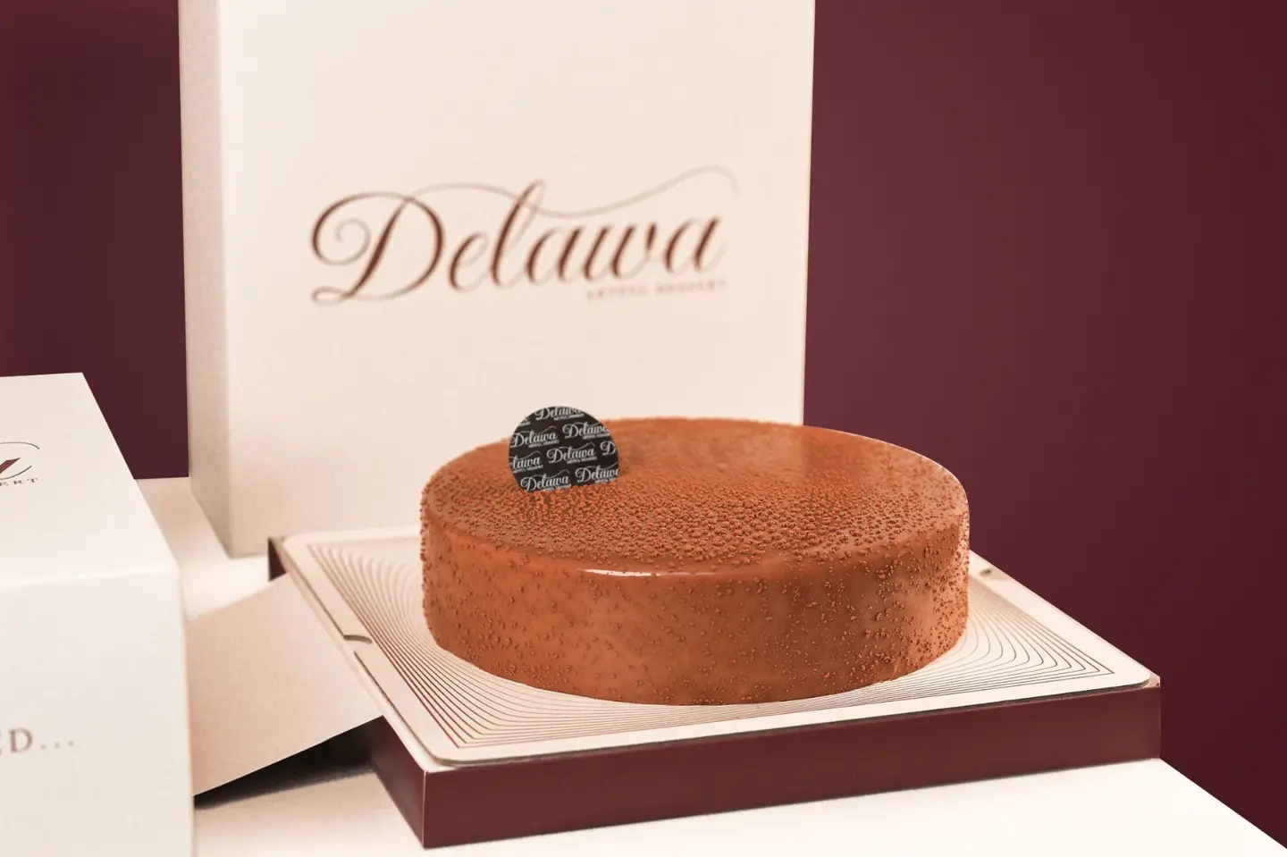 Midnight Brulee Cake