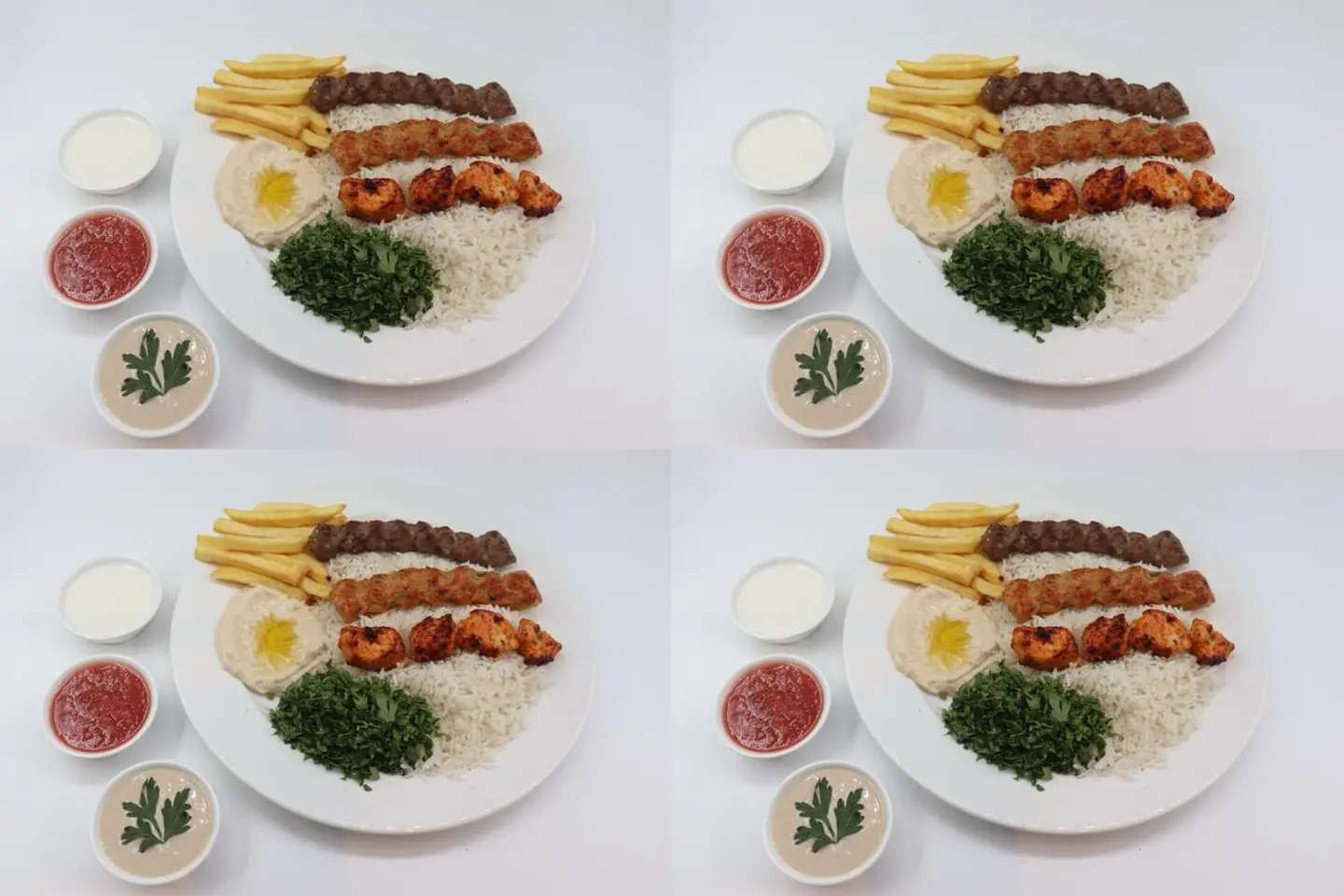 4 Mixed Grill Plates