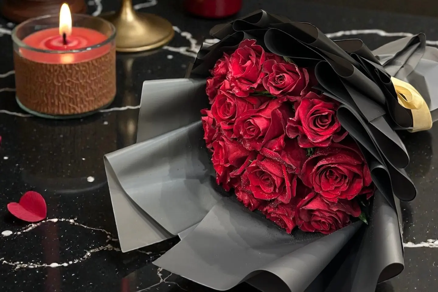 تنسيق طبيعي ٢٤ - كبير ٣٠ وردة