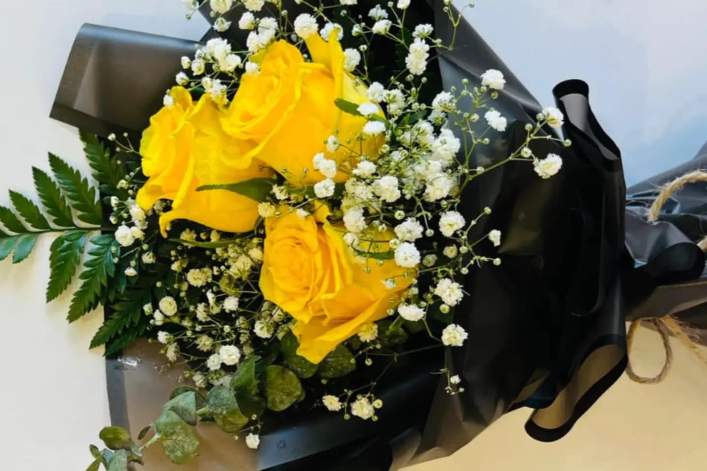 باقه جوري اصفر ٧ فخامه