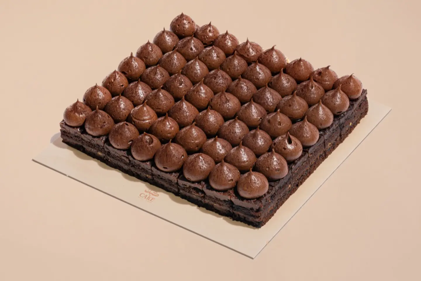 مكعبات الشوكولاتة المقرمشه