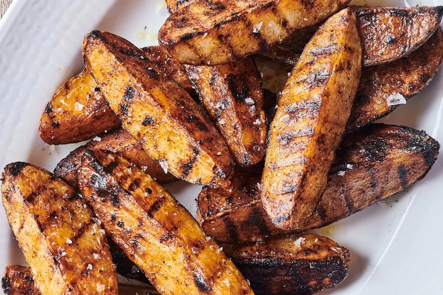 Grilled Potato Wedges
