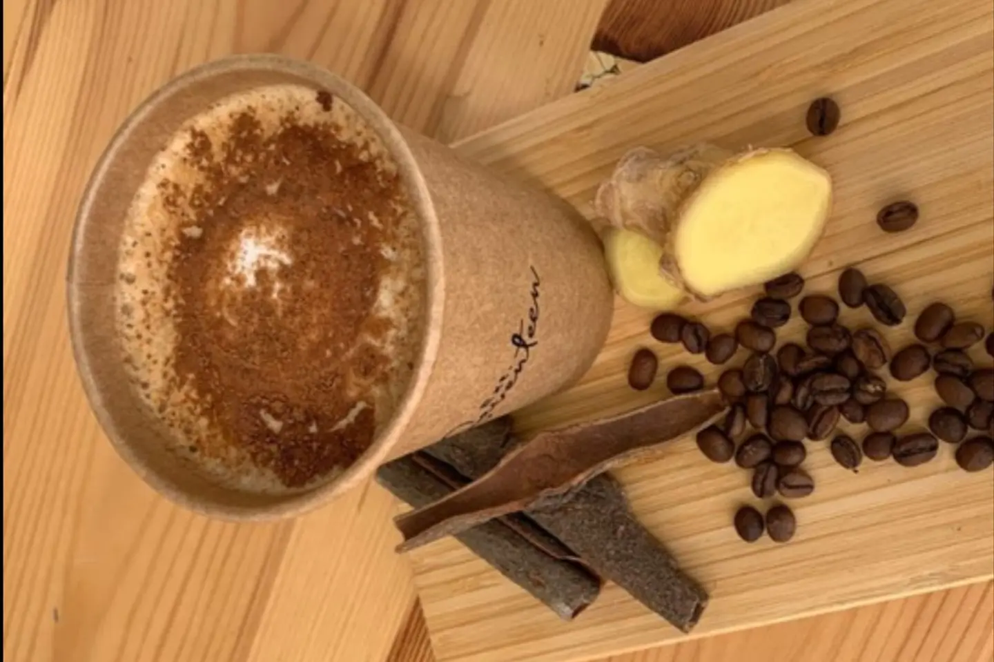 Ginger Spice Latte