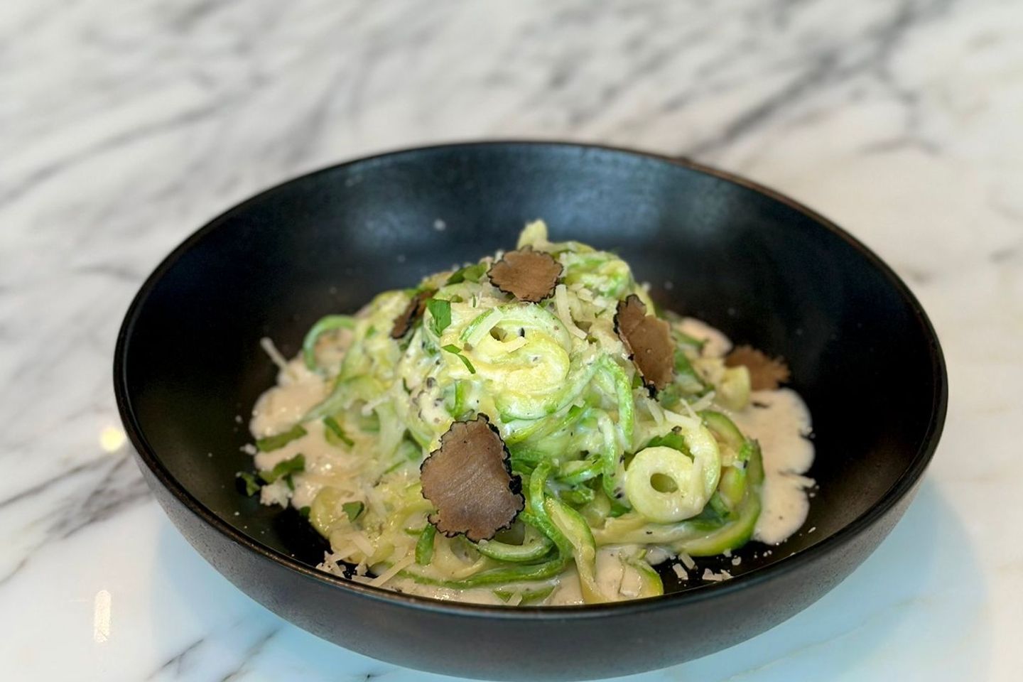 Truffle Zoodles Keto