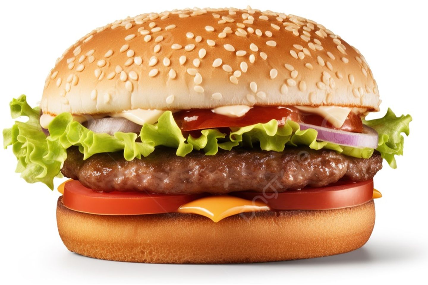 Beef Burger With Cheese
