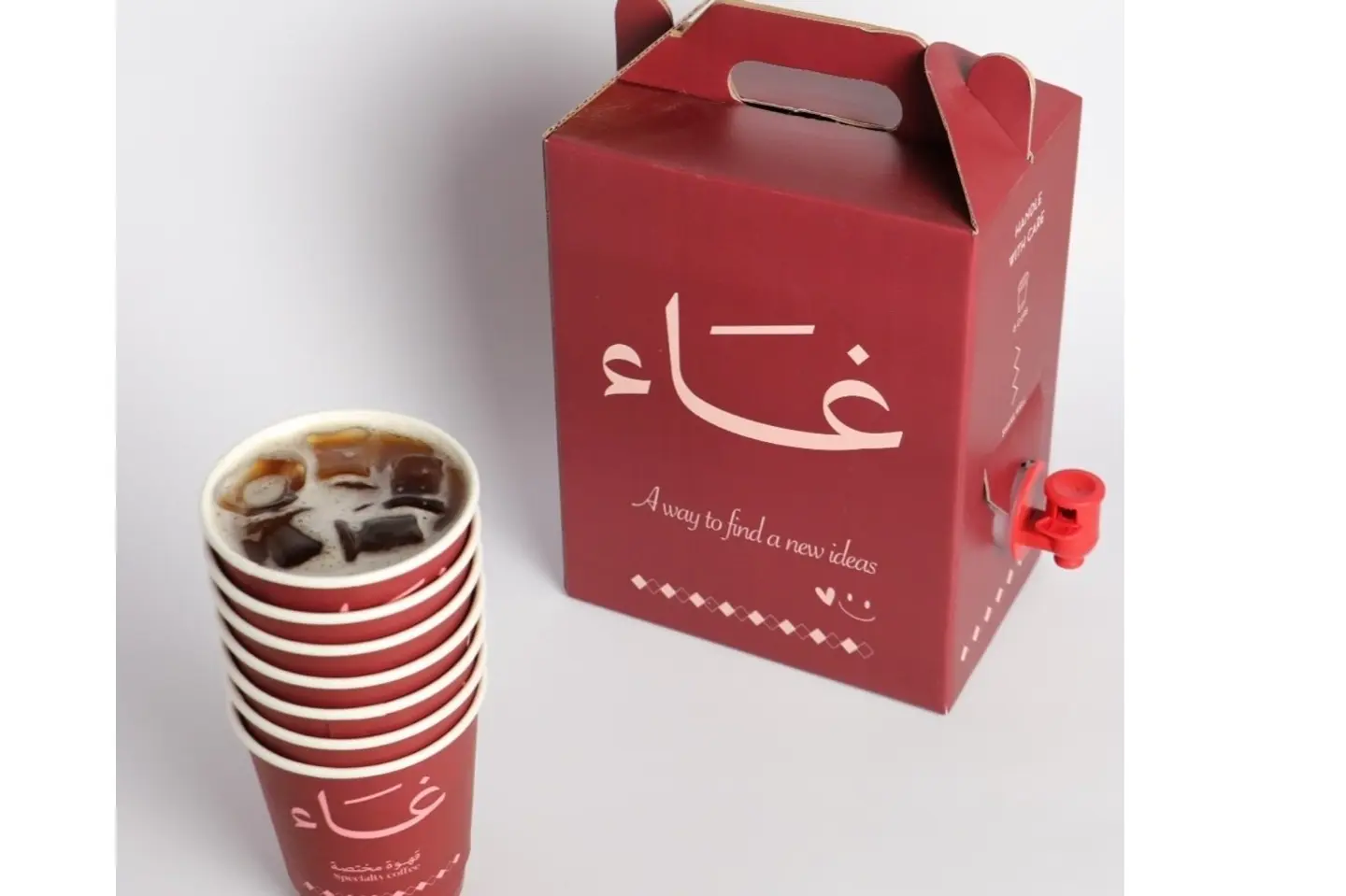 بوكس ايس تي خوخ واحد لتر