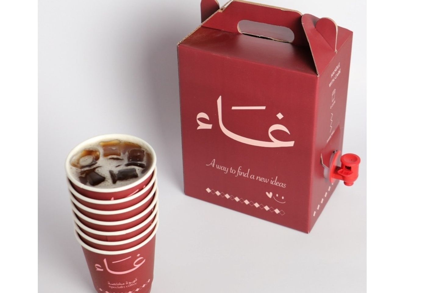 بوكس ايس تي خوخ واحد لتر
