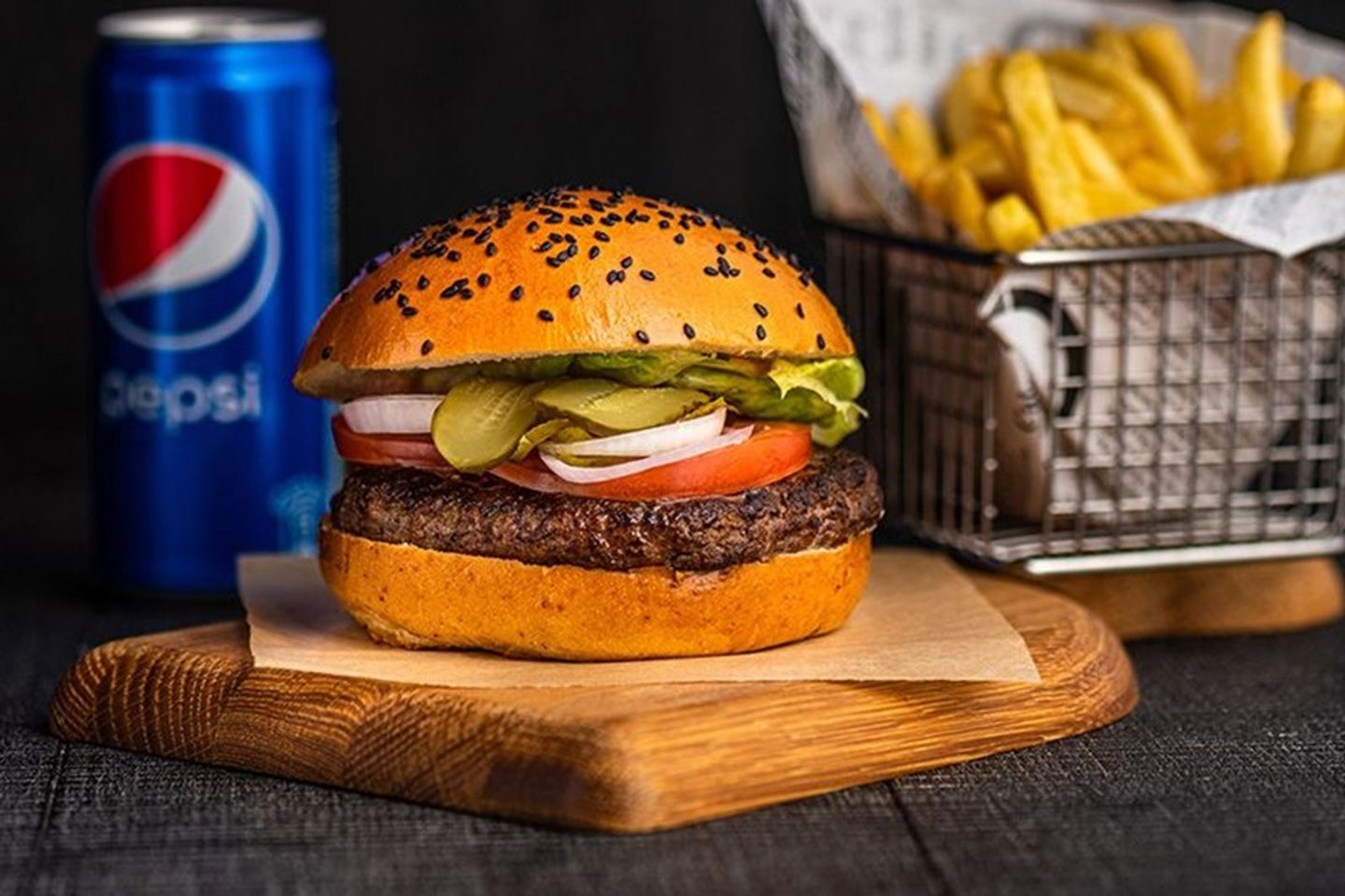 Chicken Hamburger Meal