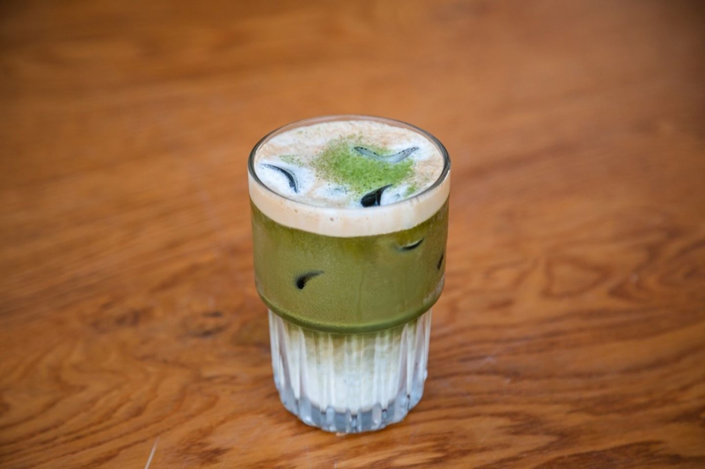 Iced Vanilla Matcha