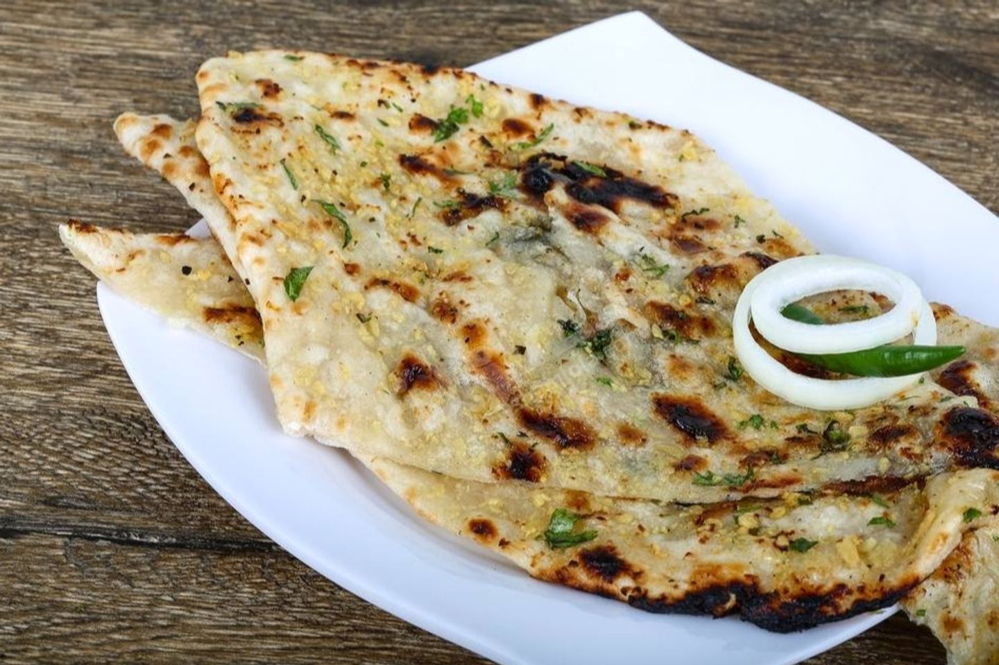 Garlic Naan Bread