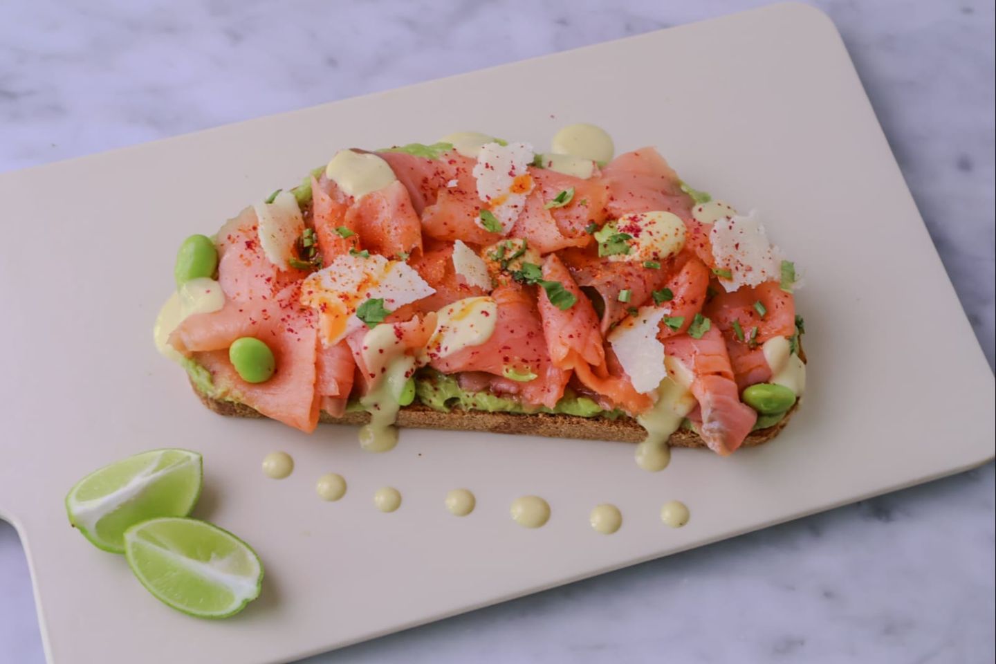 Smoked Salmon Toast