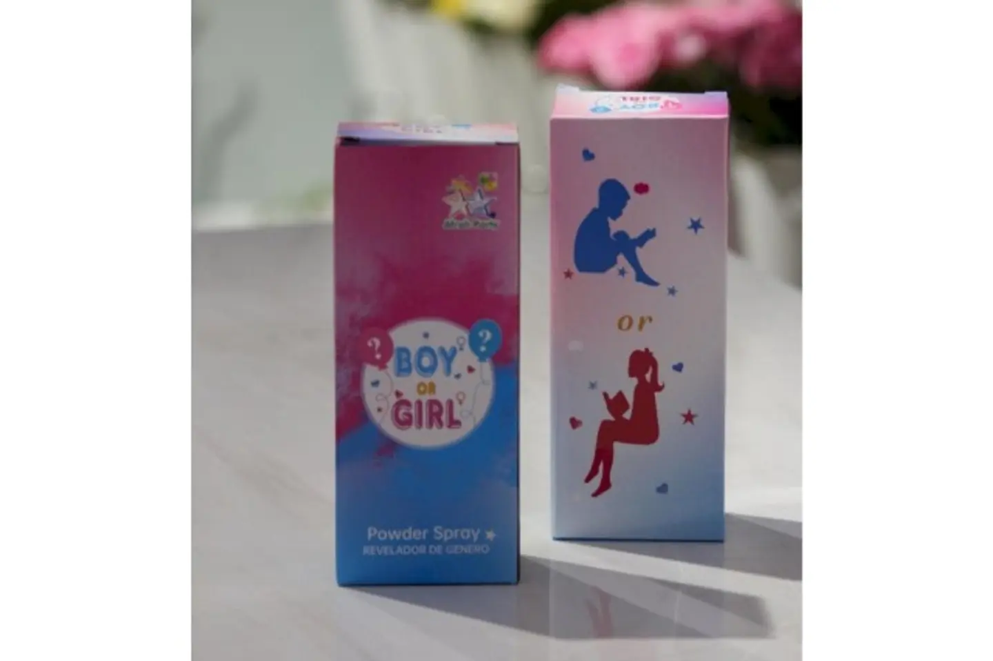 Powder Spray   Gender Reveal