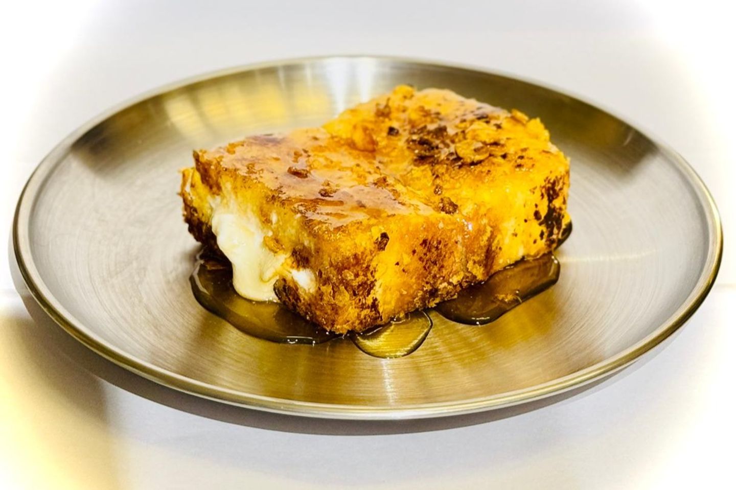 Toast With Cream And Honey