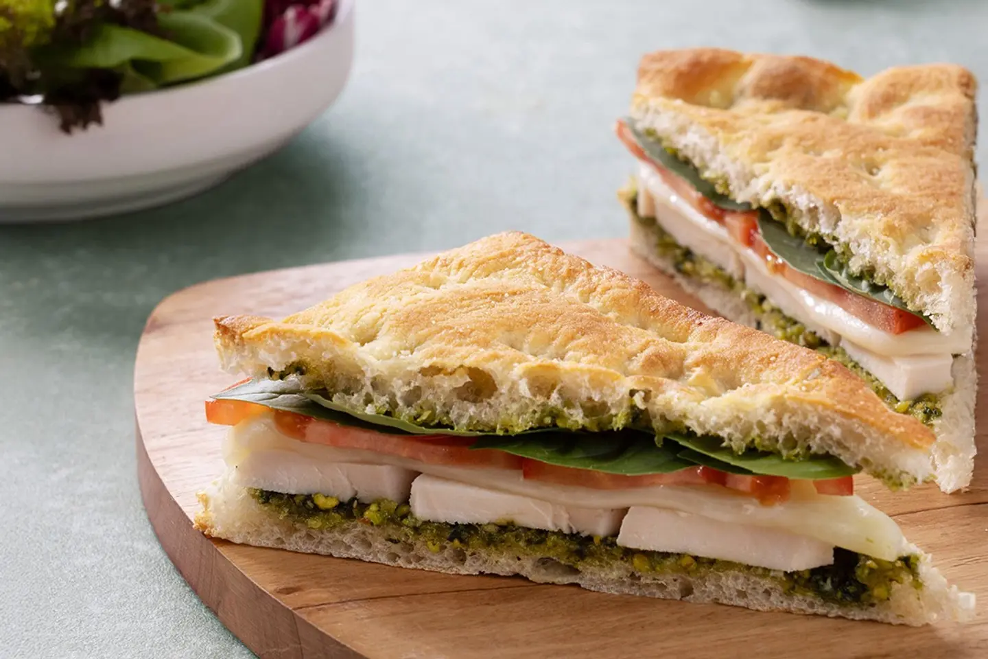 Chicken Caprese Flatbread
