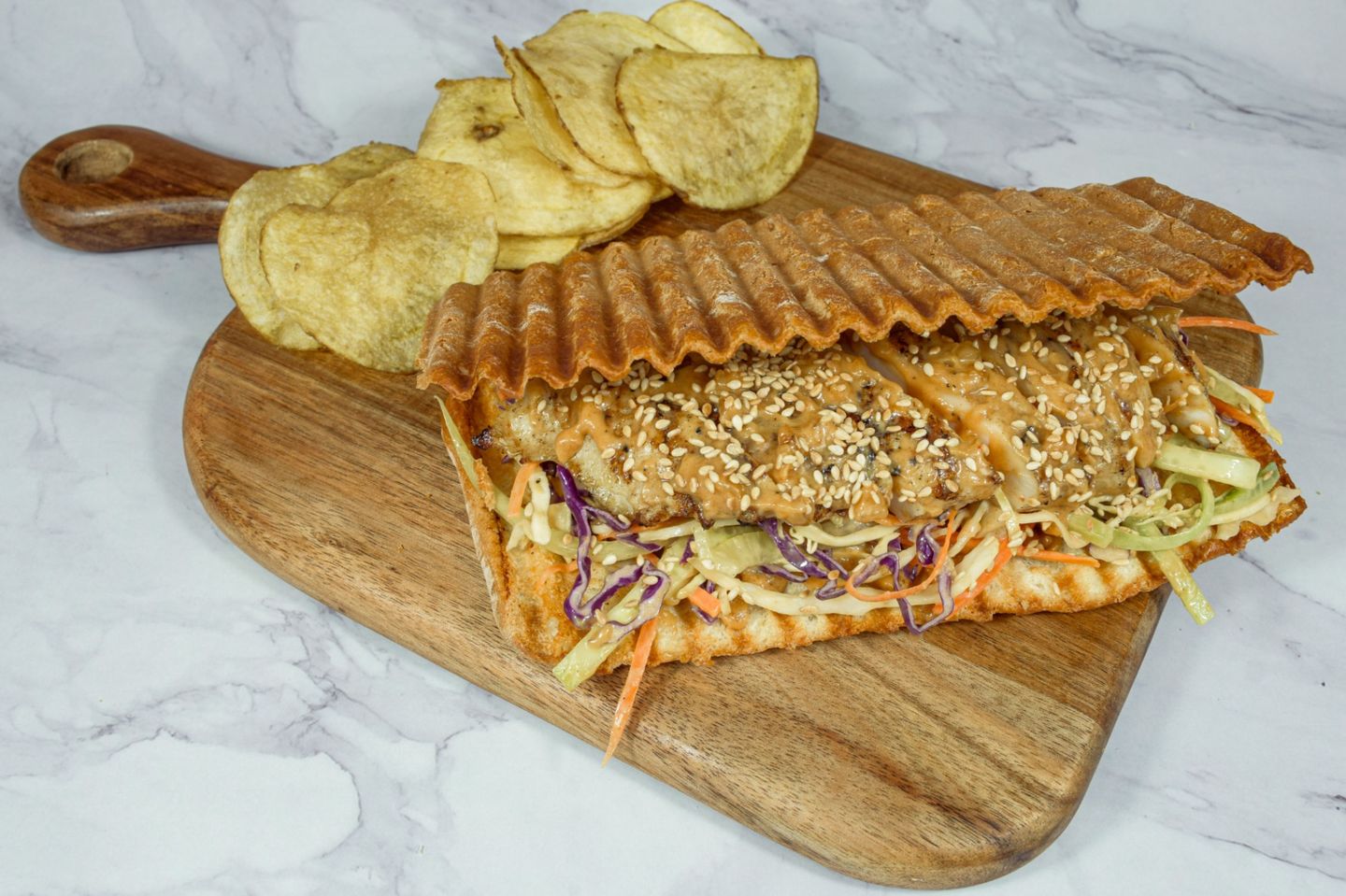 Crispy Asian Chicken Sandwich
