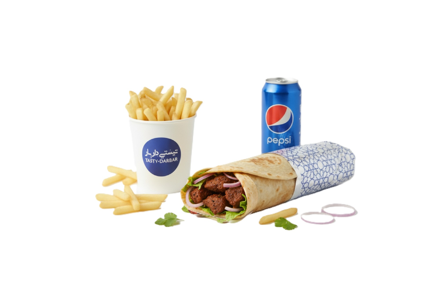 وجبة شاورما لحم