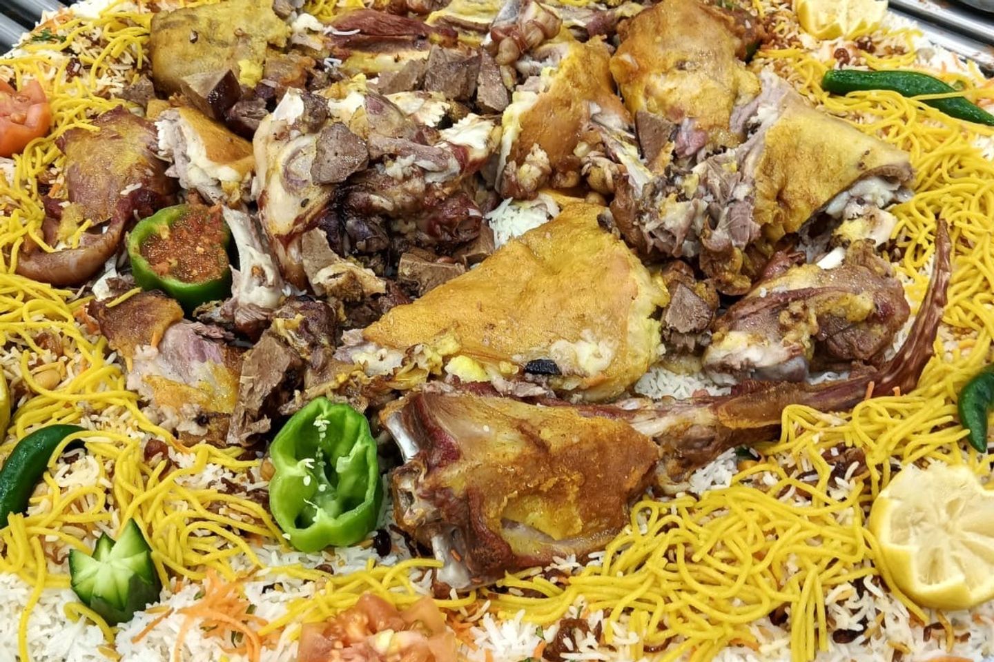 Half A Goat Of Mandi Meat