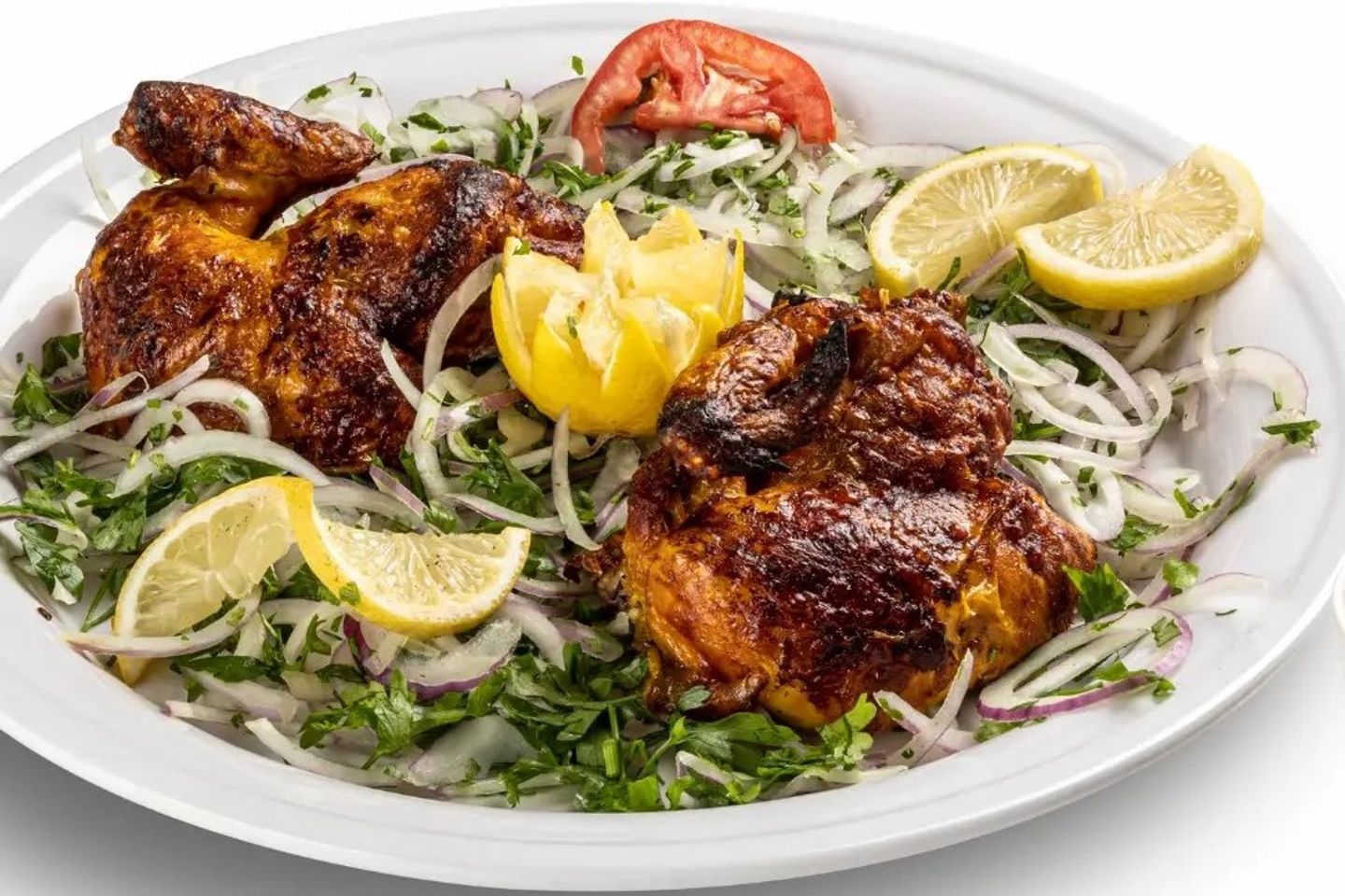 نص حبة شواية سادة