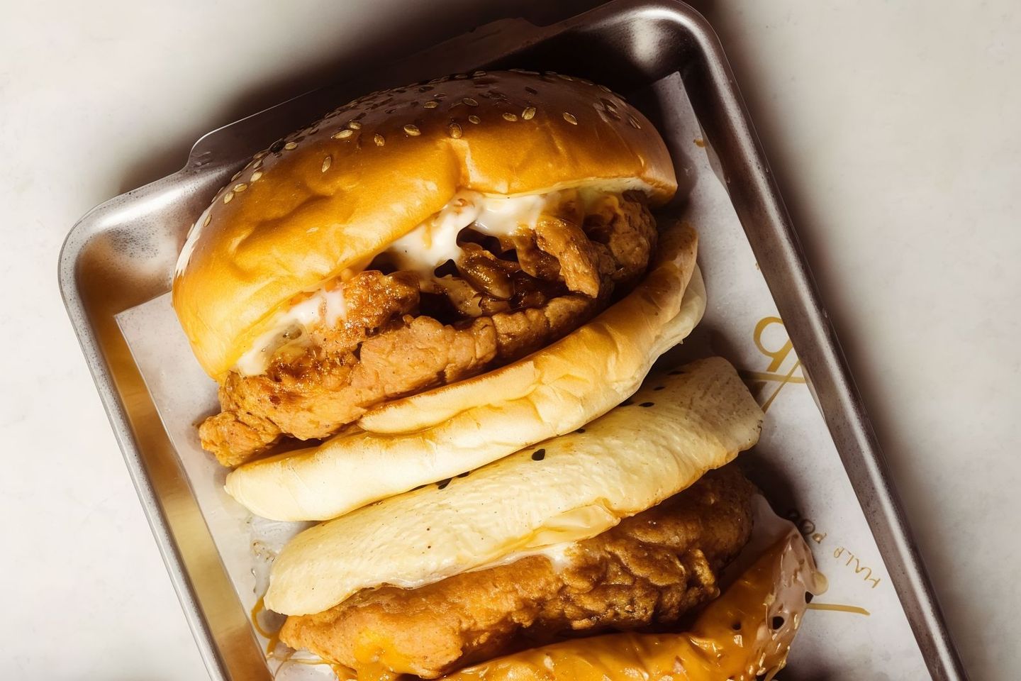 Half Chicken Burger