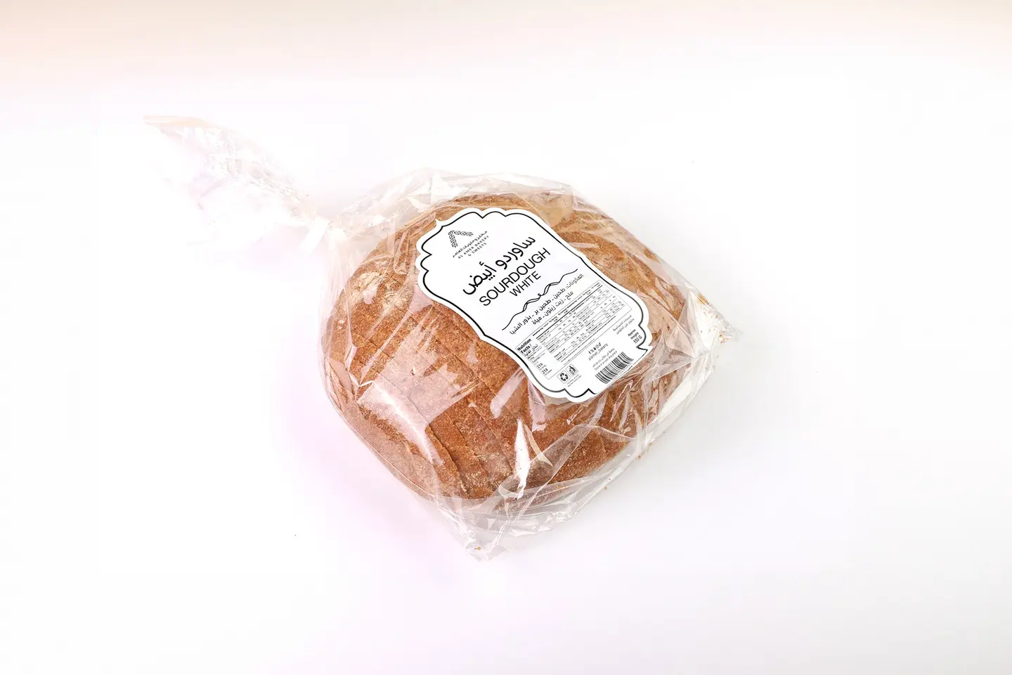 خبز الخميرة الطبيعية ابيض