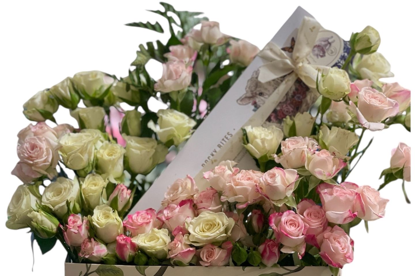 Pink Roses With Anoush Chocolate