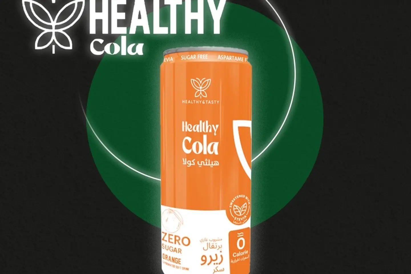 Healthy Cola With Orange