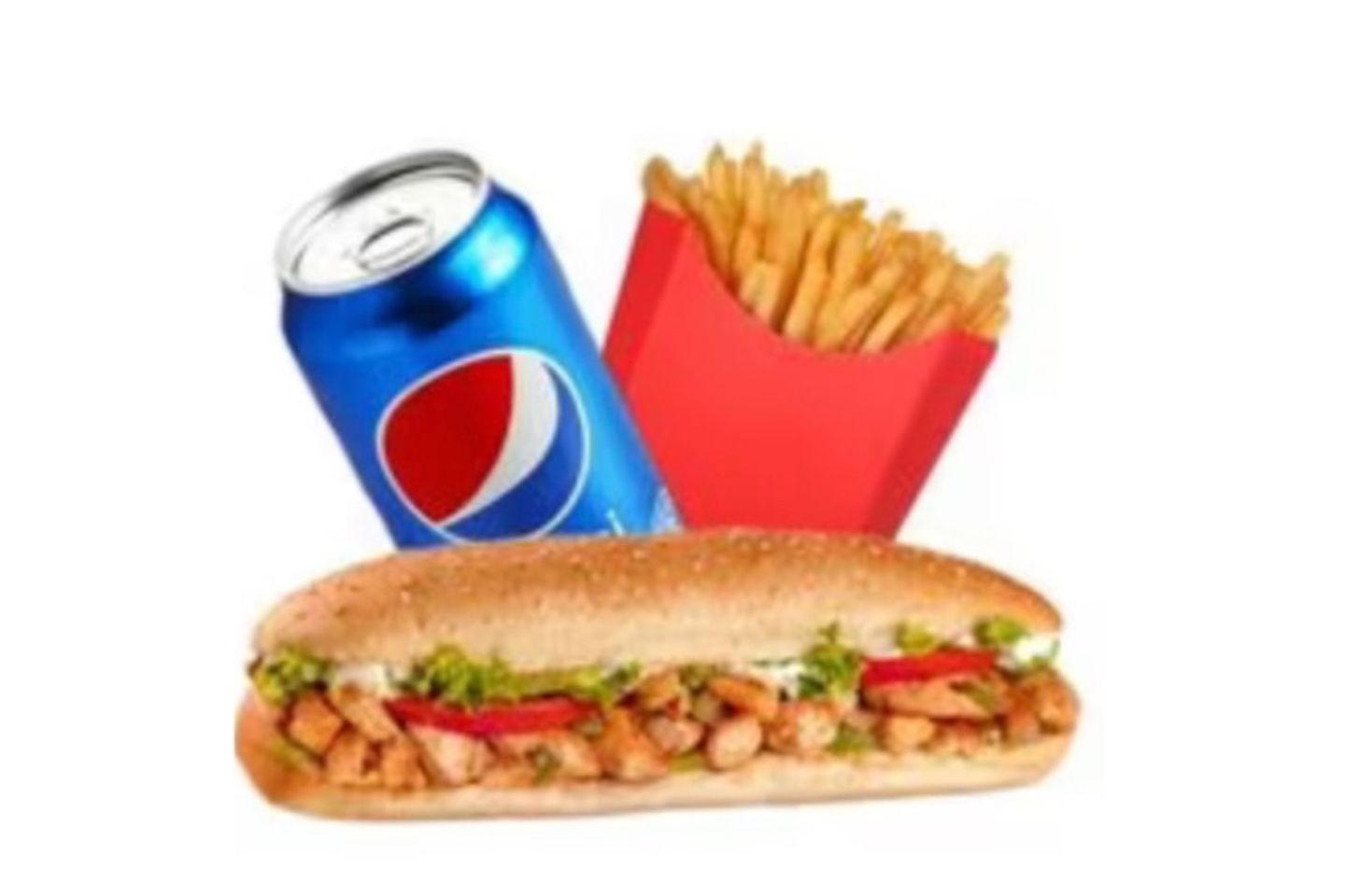 Mexican Chicken Fajita Sandwich Meal