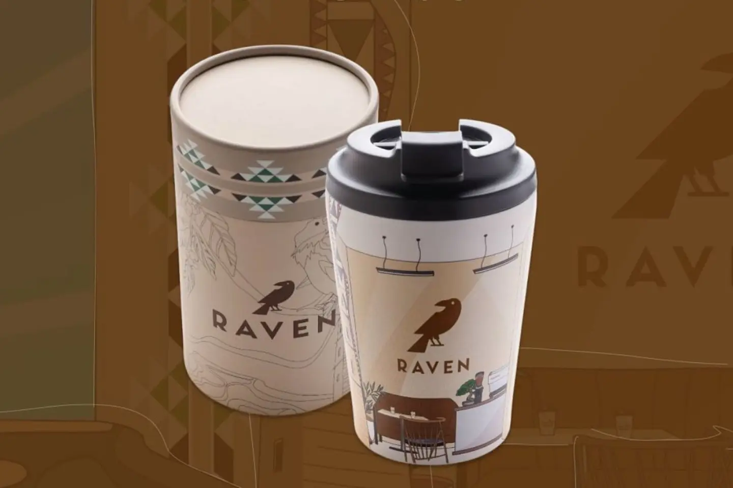 Raven Mug