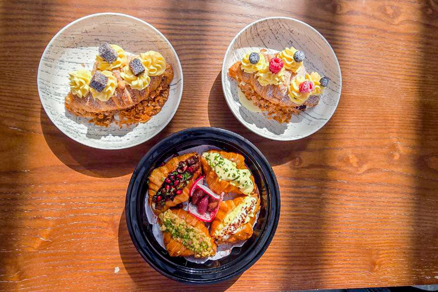 Package For Two People, Dessert And Box