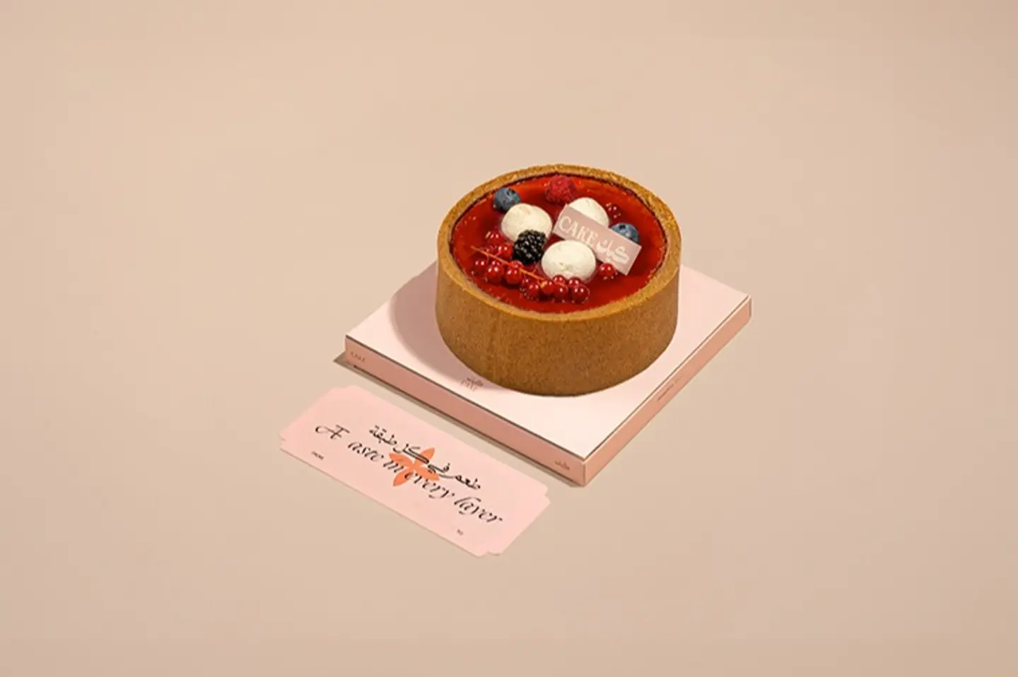 Berry And Rose Cheesecake Small Size