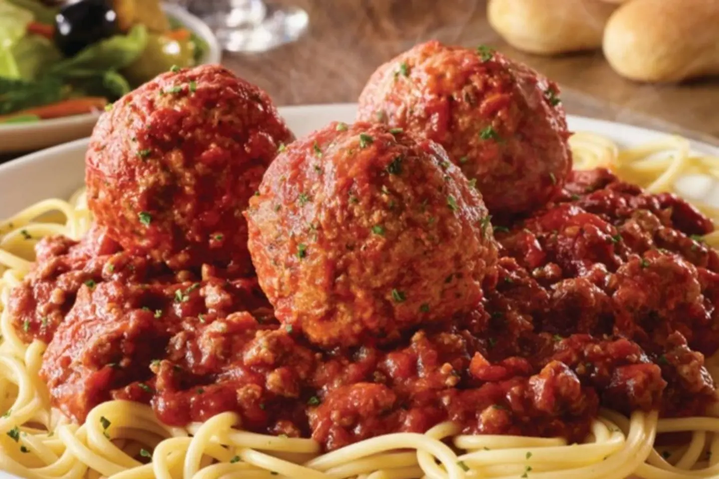 Dinner Spaghetti And Meatballs