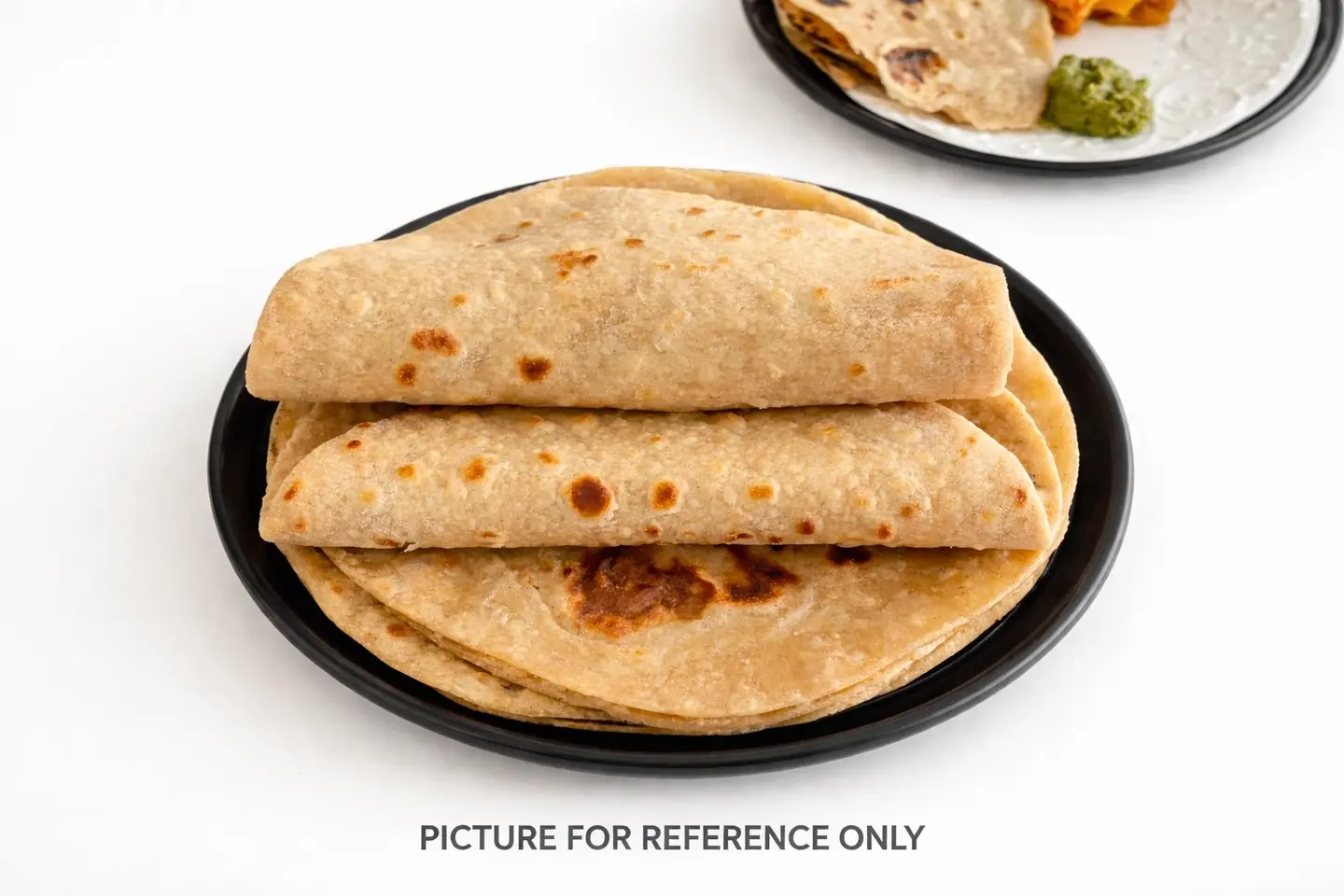 خبز شاباتي من القمح الكامل والسمن