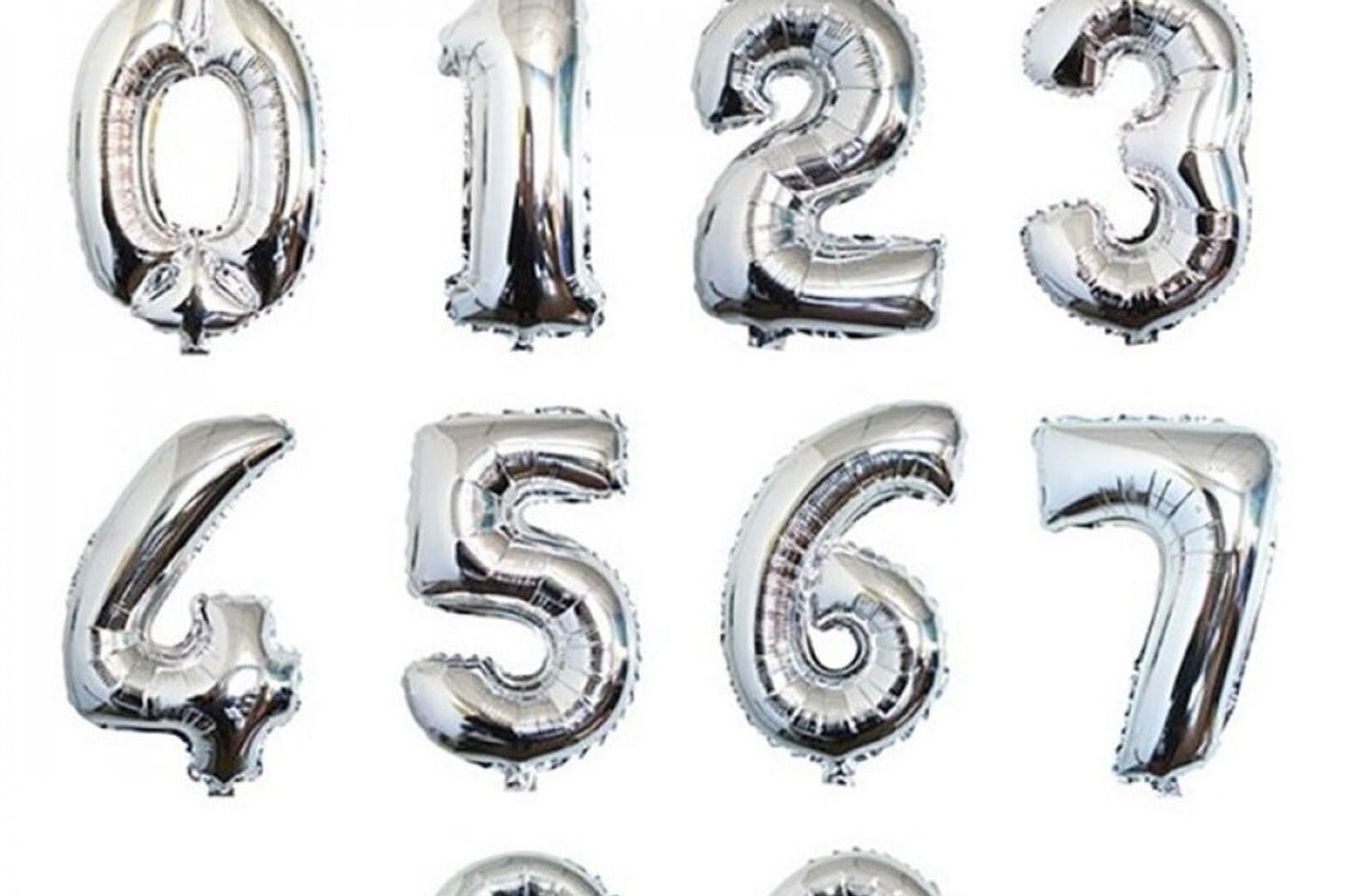 Silver Balloons Number