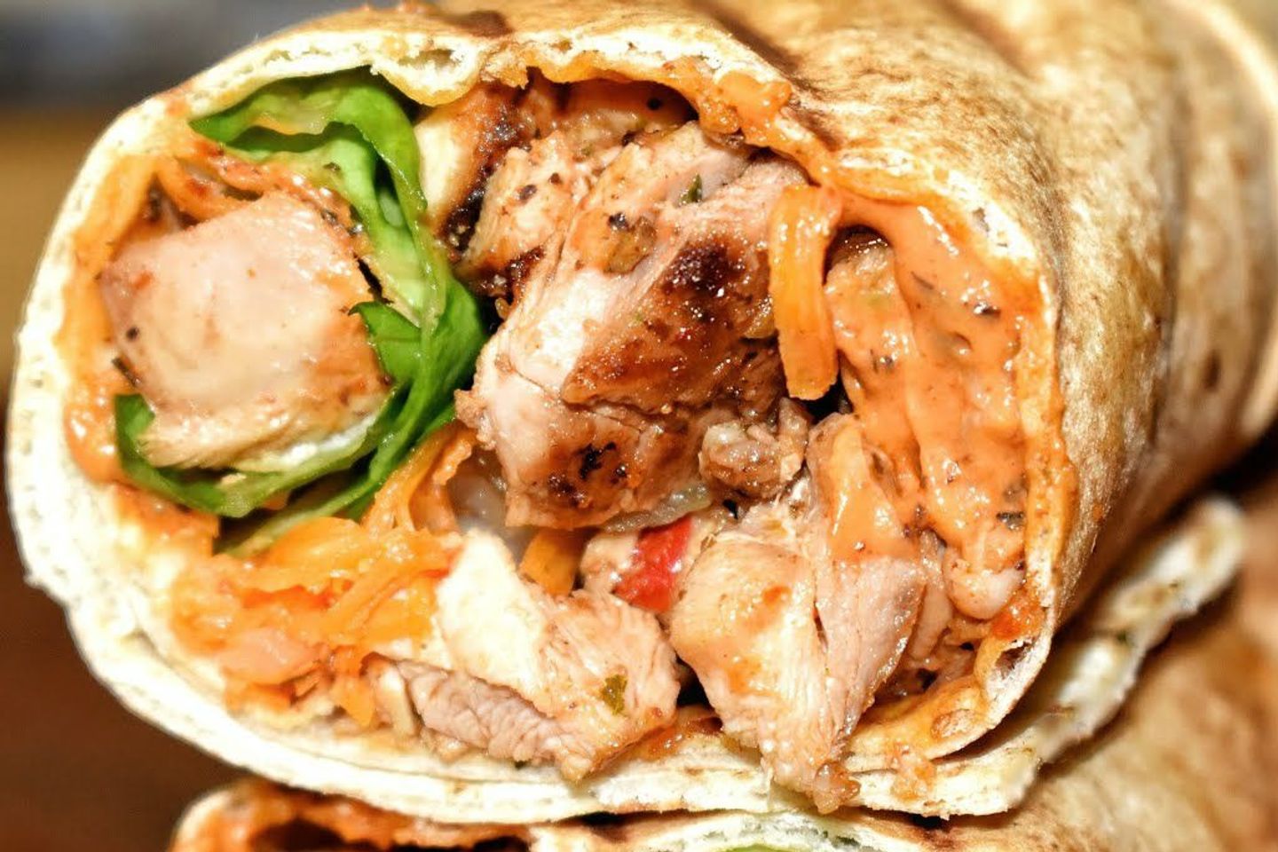Hummus Shish Taouk Sandwich