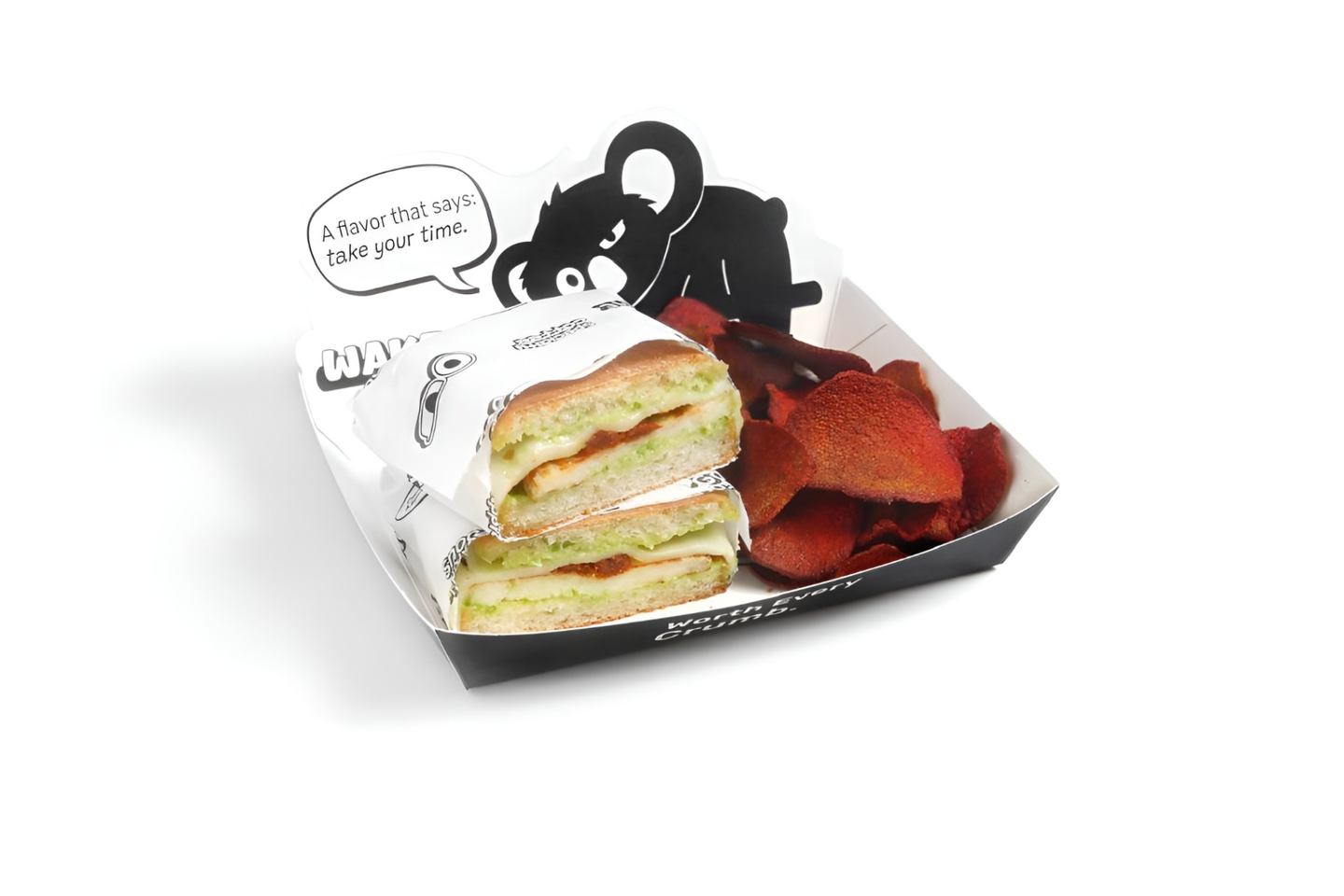 ساندوتش روكا حلوم