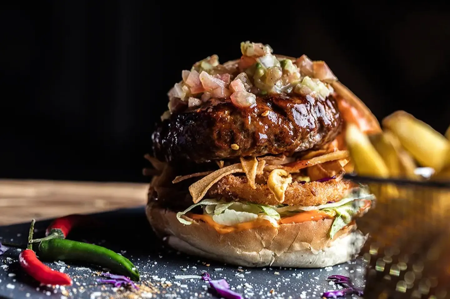 Mexicano Beef Burger