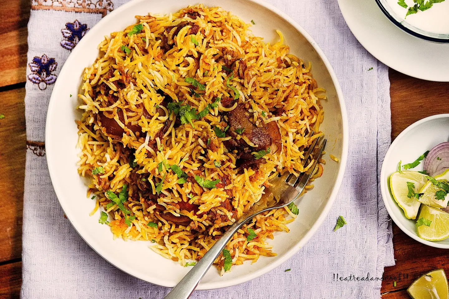 Fresh Beef Biryani Single