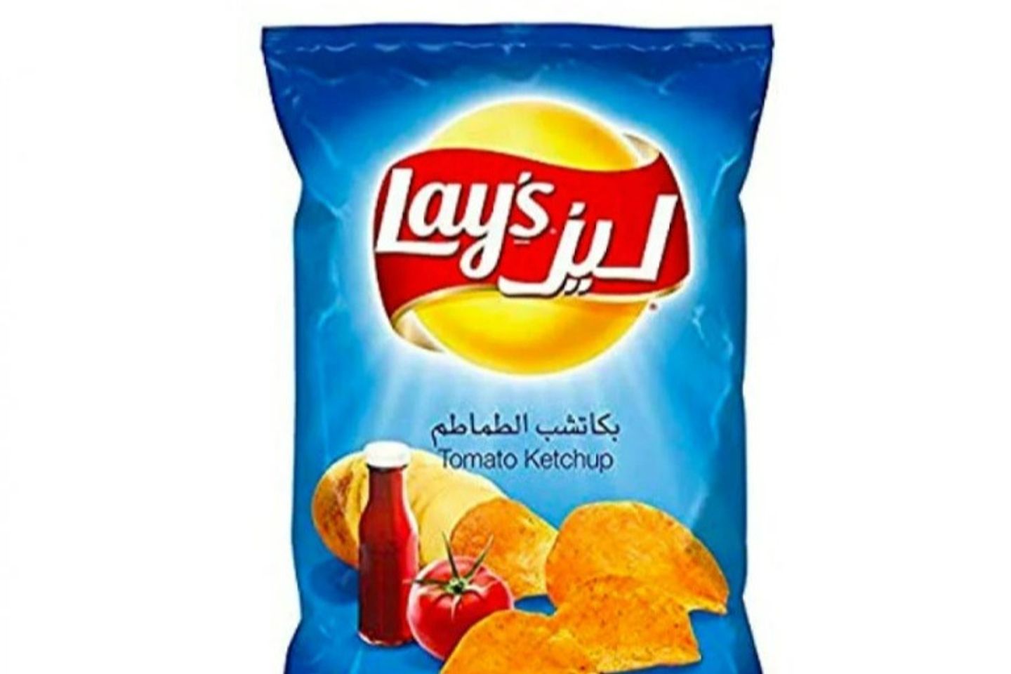 بطاطس ليز كاتشب