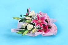 Fuchsia Elegance Bouquet 0030