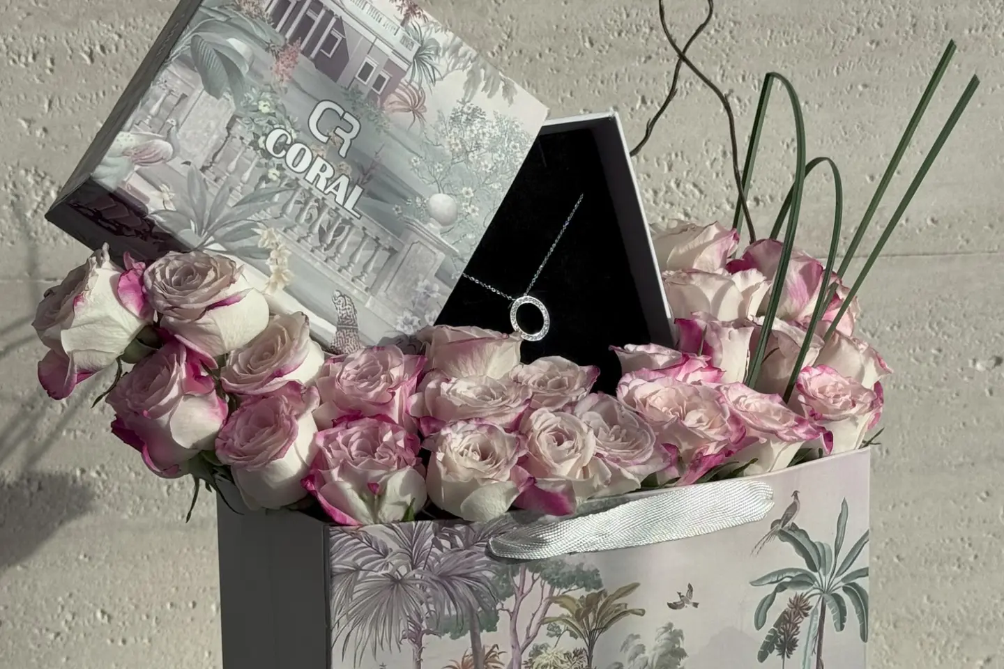 تنسيق كورال سلسال دائرة فضي