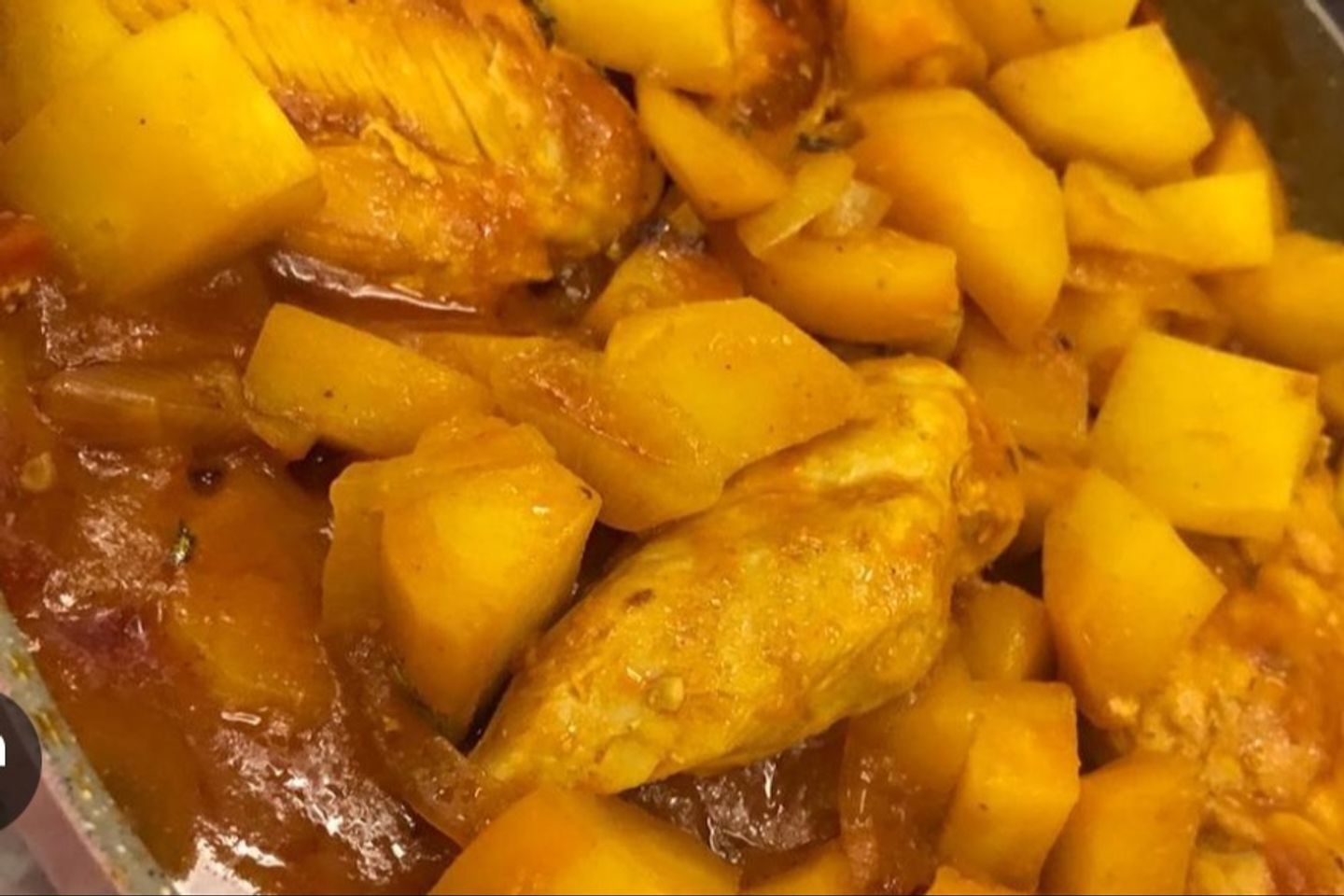 Potato With Chicken
